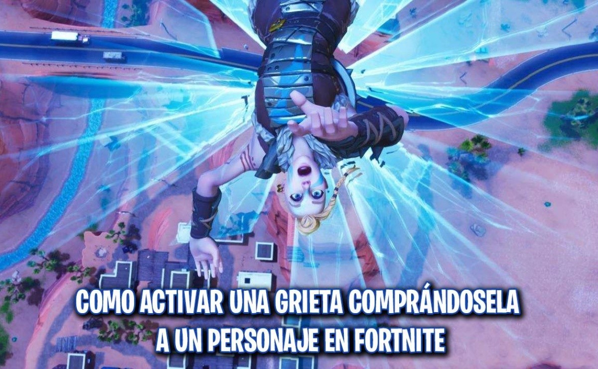 Cómo activar una Grieta comprándosela a un personaje en Fortnite