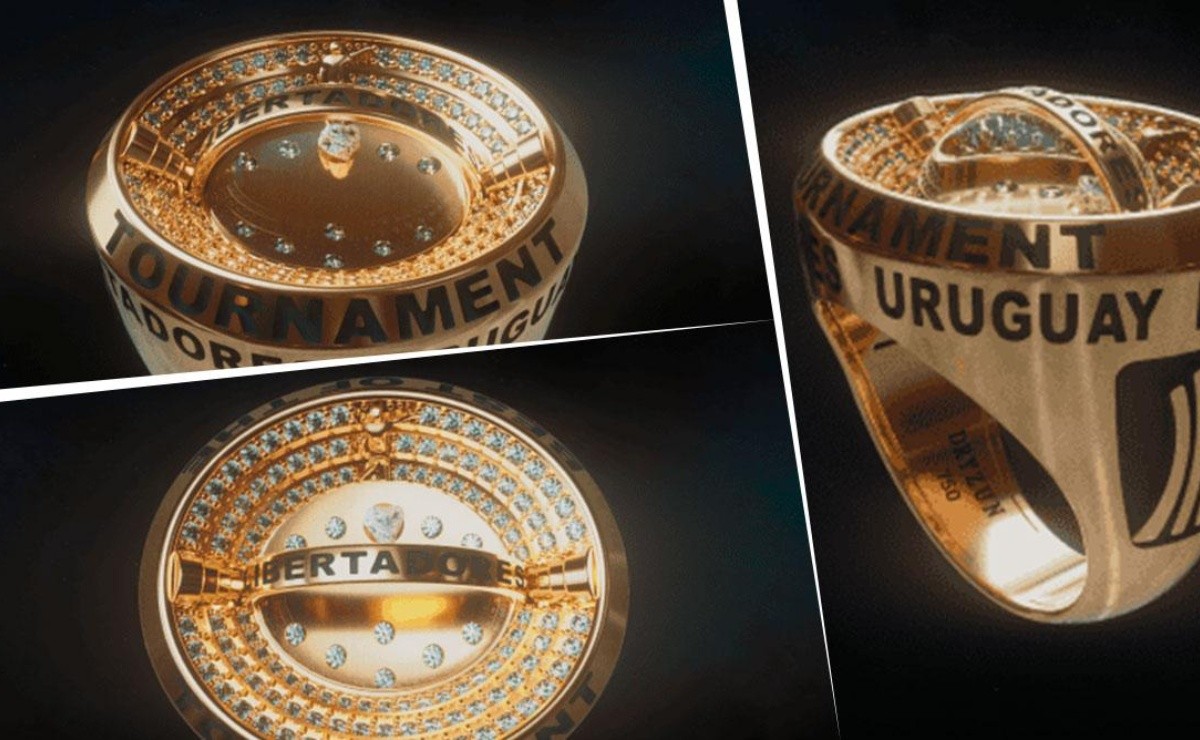 El anillo a lo NBA o NFL que se llevará un campeón de la Copa Libertadores