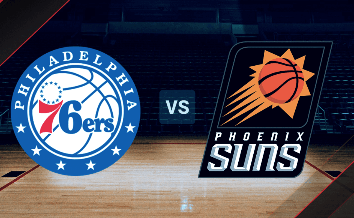 VER HOY | Philadelphia 76ers vs Phoenix Suns | EN VIVO | Pronósticos, horario, canal de TV y streaming para ver ONLINE