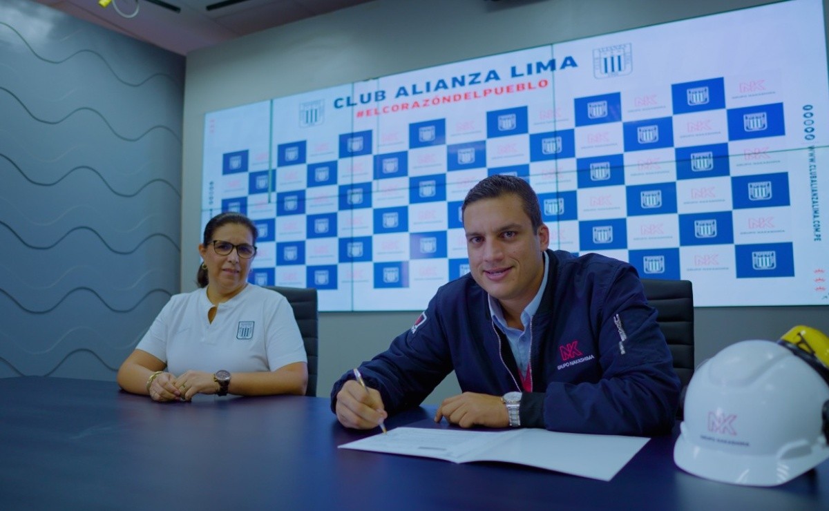 Alianza Lima presentó oficialmente a su nuevo auspiciador