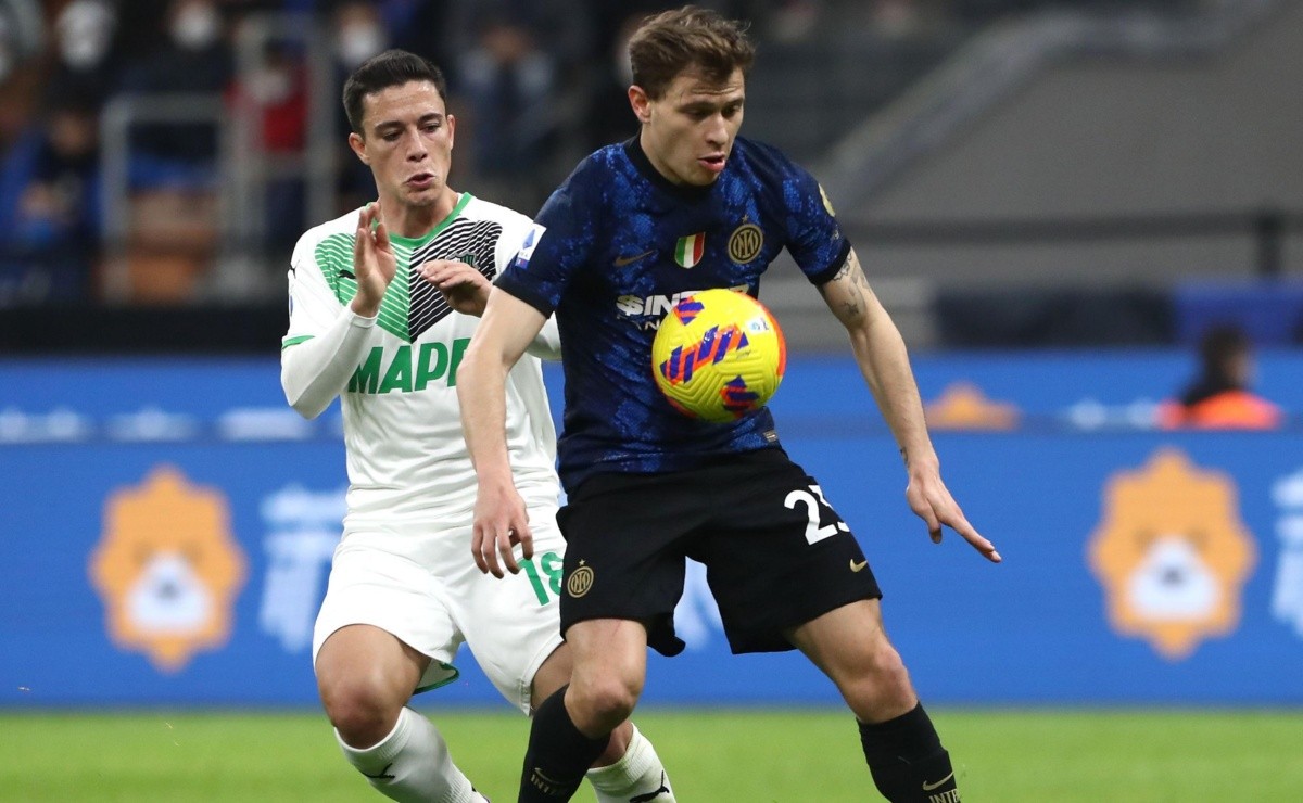 Inter vs Sassuolo: alineaciones para el partido por la fecha nueve de la Serie A