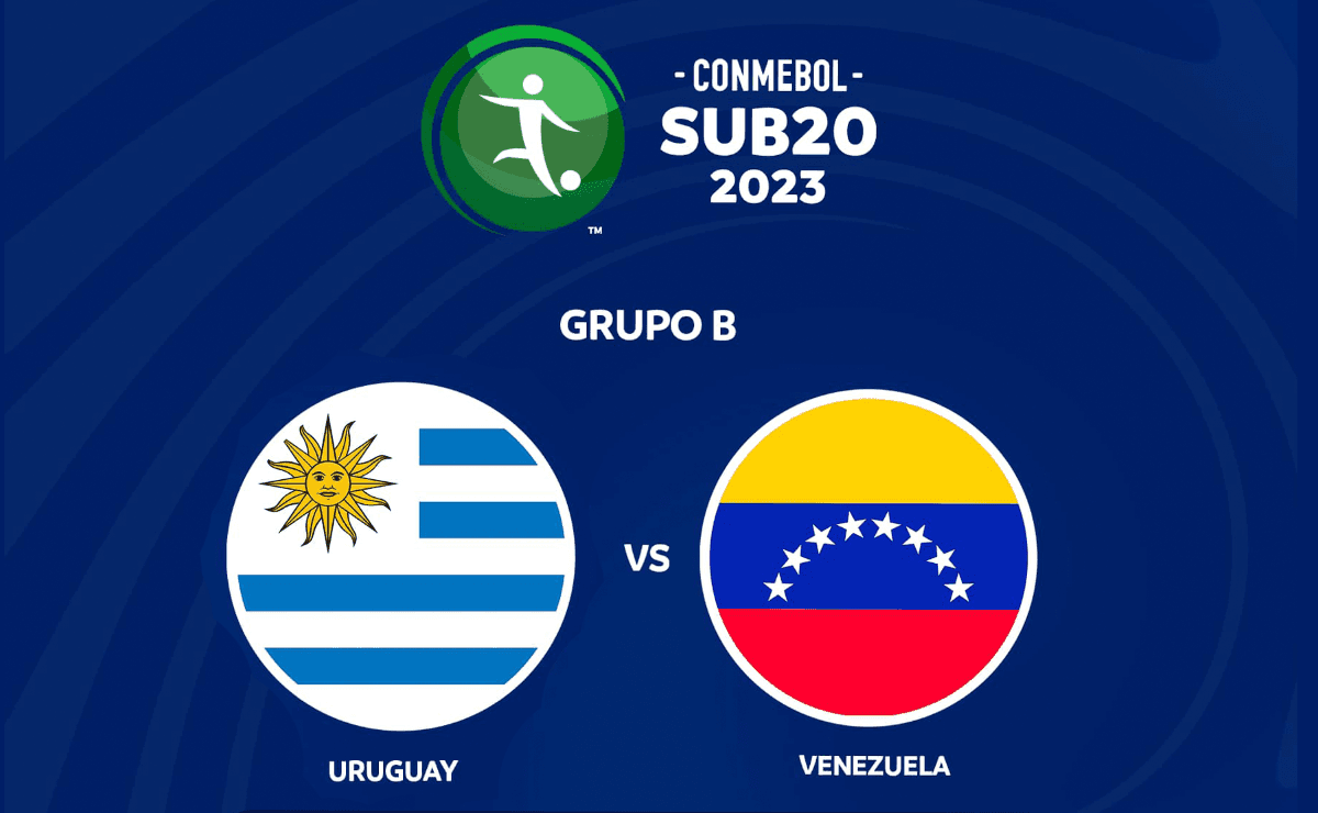 Uruguay vs Venezuela: fecha, hora y canal para ver EN VIVO y EN DIRECTO este partido por la fecha 3 del Grupo B del Sudamericano Sub-20
