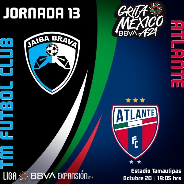 Tampico Madero vs Atlante EN VIVO ONLINE por la Liga BBVA Expansión MX