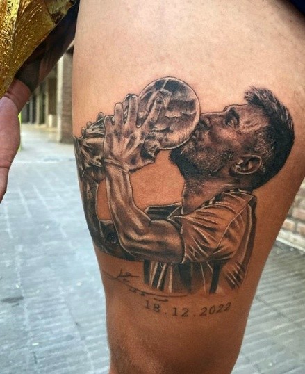 Los Mejores Tatuajes De Argentina Campe N Del Mundo Y De Messi