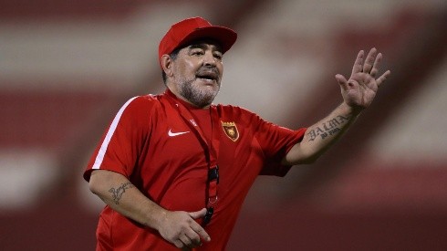 Diego Maradona volvió a la dirección técnica.