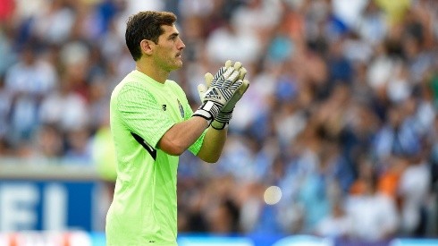 Iker Casillas en Porto.