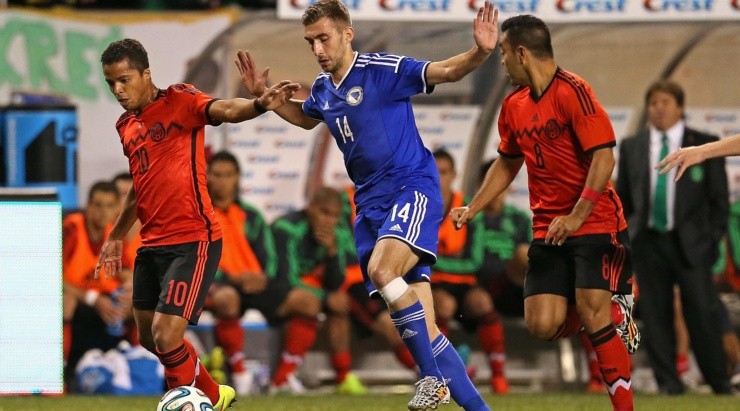 Bosnia derrotó a México en la ciudad de Chicago, semanas antes de Brasil 2014
