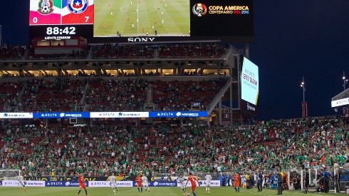Una postal de aquel recordado revés mexicano en el Levi's Stadium