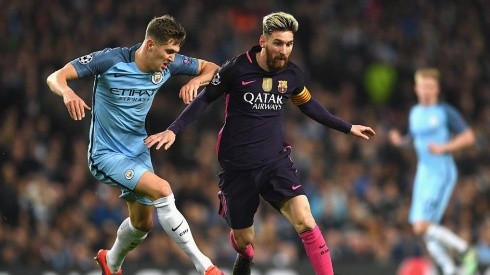 Messi ante Manchester City.
