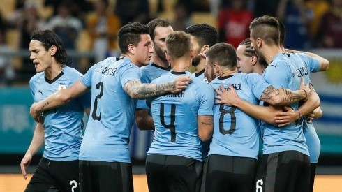 TODOS UNIDOS. La Selección Uruguaya es una de las candidatas a quedarse con el Grupo A.