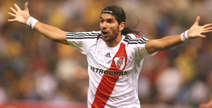 En River, El Loco jugó en dos diferentes etapas (ambas en 2008)
