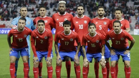 VAMOS LOS TICOS. El primer equipo de la Selección de Costa Rica durante la última Fecha FIFA antes de Rusia 2018.