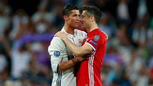 Cristiano Ronaldo y Lewandowski
