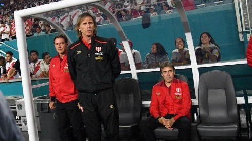Foto de Ricardo Gareca, entrenador de la Selección Perú.