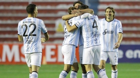 FESTEJA EL DECANO. Atlético Tucuman sumó una clasificación histórica por la Copa Libertadores.