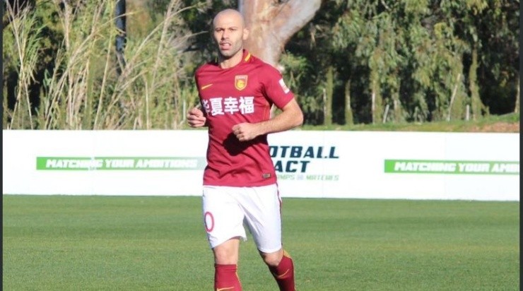 Mascherano se encuentra en China defendiendo los colores del Hebei Fortune