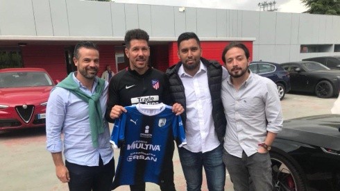 Rafa Puente Jr. hizo que Simeone presuma colores del Querétaro