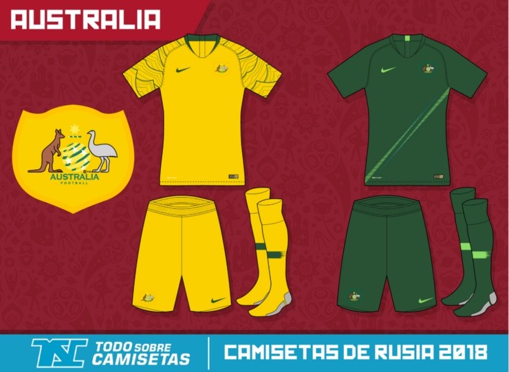 Los 32: todos los uniformes que estarán en el Mundial 2018