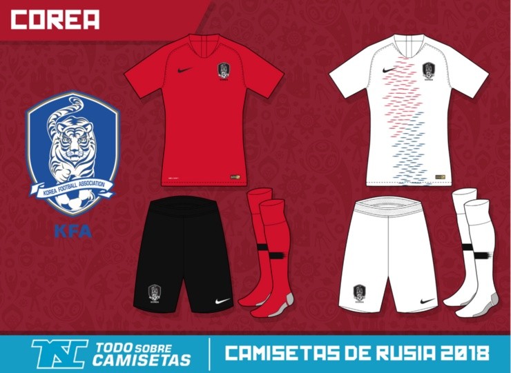 Los 32: todos los uniformes que estarán en el Mundial de Rusia