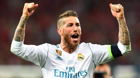 EL CAPITÁN. Sergio Ramos celebra en la final de la Champions League con Real Madrid (Foto: Getty).