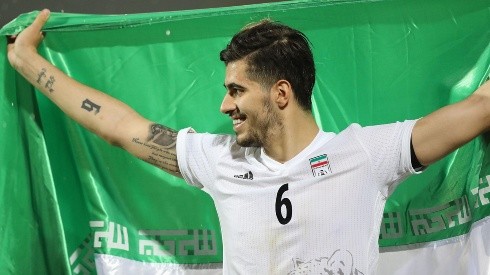 IRANÍ AL MUNDIAL. Saeid Ezatolahi en la clasificación al Mundial de Rusia 2018 (Foto: Getty).