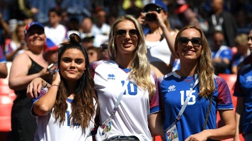Las mujeres islandesas se llevaron todas las miradas en el debut con Argentina.