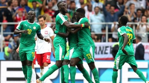 Poland v Senegal: Group H - 2018 FIFA World Cup Russia - <enter caption here> during the 2018 FIFA World Cup Russia group H match between Poland and Senegal at Spartak Stadium on June 19, 2018 in Moscow, Russia. - Images cannot be used in books or individually in the form of mobile alert services or downloads without prior approval from FIFA