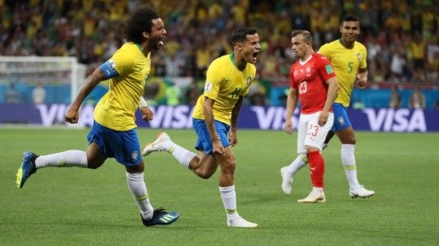 Coutinho marcó un golazo en el empate de Brasil ante Suiza (Foto: Getty)