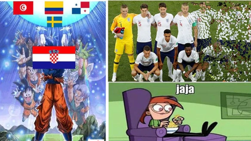 Inglaterra quedó afuera y aparecieron los memes en las redes sociales