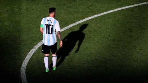 Foto de Lionel Messi, jugador de la Selección Argentina.