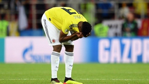 Foto de Yerry Mina, jugador de la Selección Colombia.