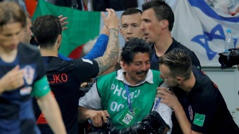 Yuri Cortez fue sorprendido en el episodio de la celebración de los croatas
