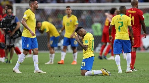 Foto de Neymar, jugador de la Selección de Brasil.
