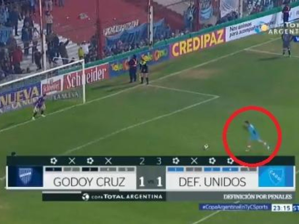 Picando El Ultimo Penal Cadu Saco A Godoy Cruz De La Copa Argentina Bolavip