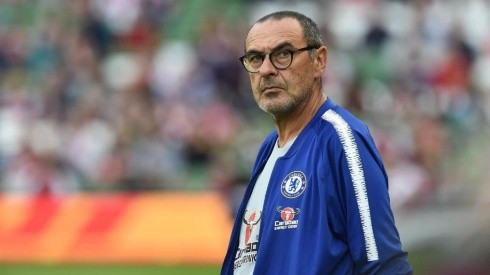 Maurizio Sarri, entrenador de Chelsea.