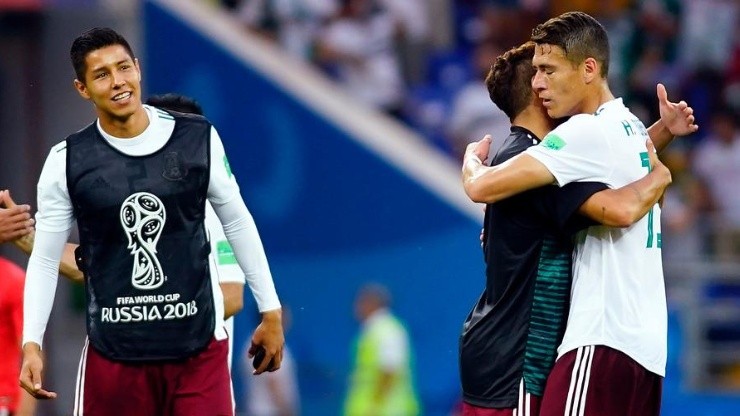 Héctor Moreno agradeciendo con la Selección Mexicana.