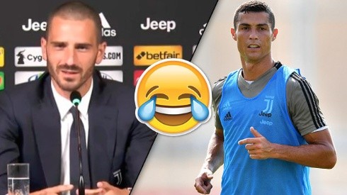 La broma de Bonucci sobre la llegada de Cristiano a Juventus que hizo reír a todos