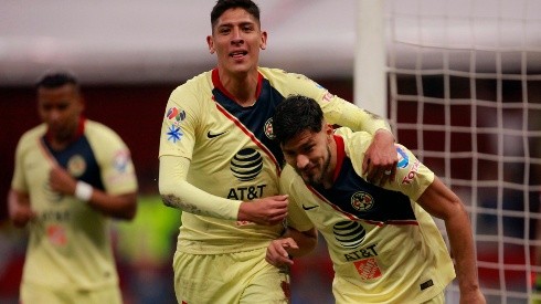 Valdez anotó el segundo gol del América contra Rayados.