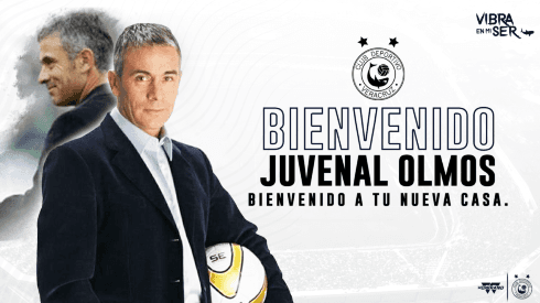 Juvenal Olmos confirmado como nuevo DT del Veracruz.