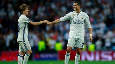 Cristiano y Modric, campeones de la Champions con el Madrid, nominados