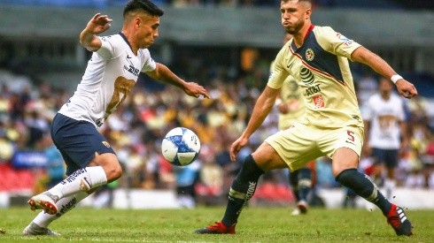 La cancha del Azteca se vio mejor en el clásico ante Pumas.