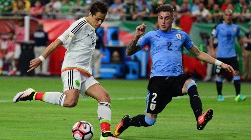 México vs Uruguay (Foto: Getty)