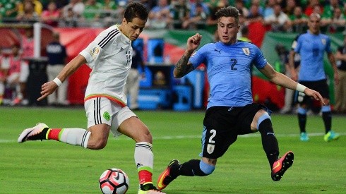 México vs Uruguay (Foto: Getty)