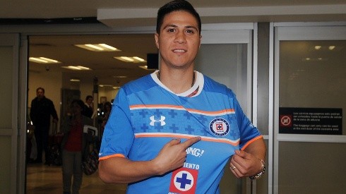 Cristaldo jugó un semestre en 2016 en Cruz Azul.