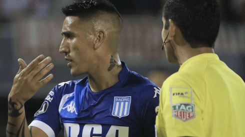 AFUERA. Ricardo Centurión fue expulsado con Racing ante River por la Copa Libertadores.