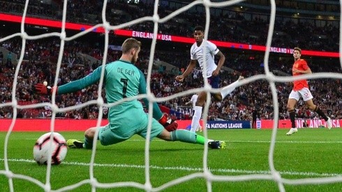Ataque perfecto: Kane abrió el campo, Shaw puso un pase perfecto y gol de Rashford