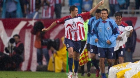 Chicharito Hernández debutó con un gol al minuto 83 en contra del Necaxa.