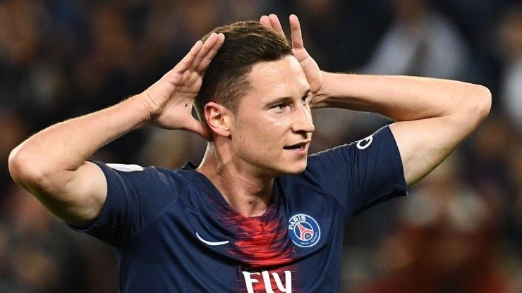 GOLAZO ALEMÁN. Draxler celebra el 1-0 del PSG contra Saint-Etienne.