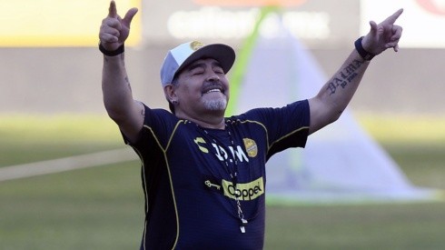 "Eramos todos chicos de 5 años": La admiración de Gaspar Servio de Dorados ante Maradona