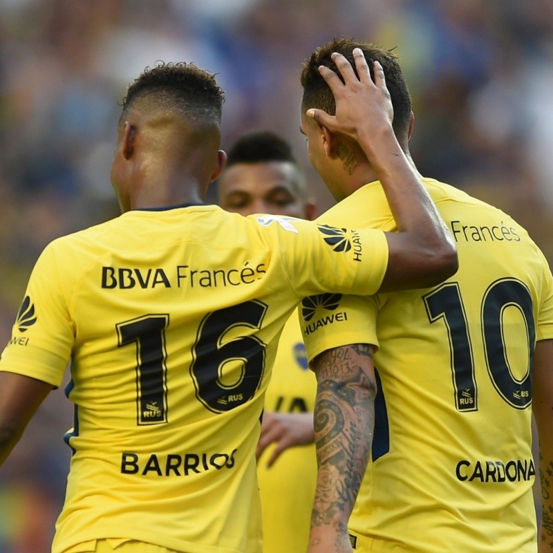 Wilmar Barrios y Cardona ya tendrían fecha de salida de Boca